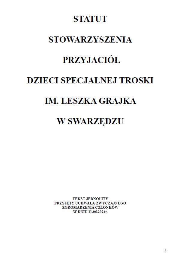 STATUT 2024